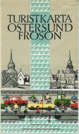 Turist Karta Østersund, Frøsøn, 1963