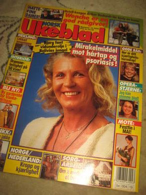 1996,nr 019, NORSK UKEBLAD. WENCHE MYHRE- 