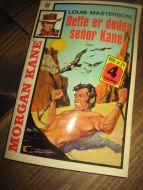 MASTERSON, LOUIS:  DETTE ER DØDEN, SENIOR KANE. Bok nr 24, 4. OPPLAG, 1980.