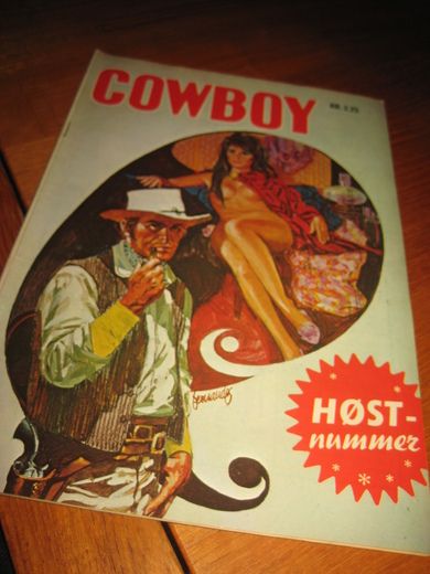 1969,nr 018, HØSTNUMMER, COWBOY.