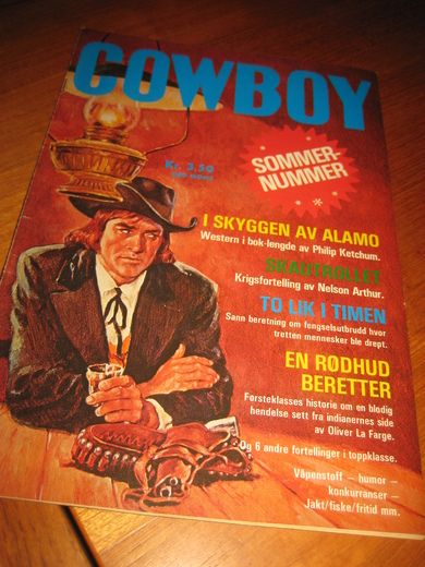 1974,nr 013, SOMMERNUMMER, COWBOY.