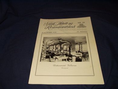 1958,nr 024, Norsk Hotell- og Resturantblad