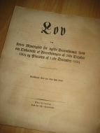 1845, Lov om større Myndighed for ugifte fruentimmer samt om Ophævelse af Forordningen af den 26de October 1804.