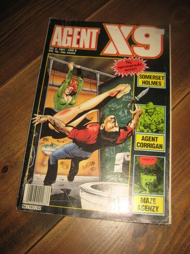 1991,nr 002, AGENT X9. 