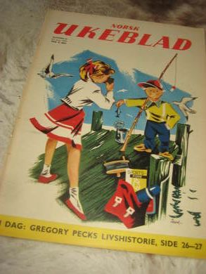 1959,nr 022, NORSK UKEBLAD. GREGORY PECK