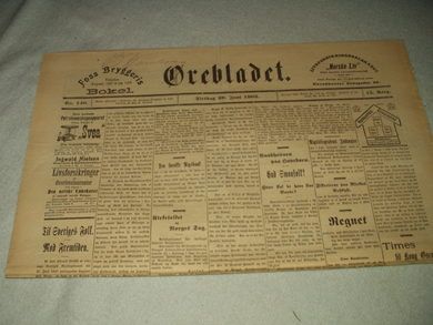 1905,nr 140, Ørebladet.