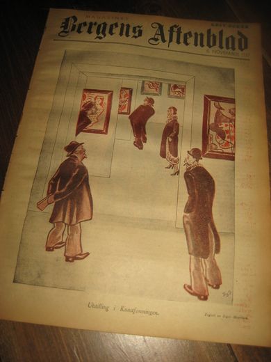 1937, 6. november, MAGASINET Bergens Arbeiderblad. 