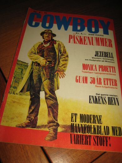 1975,nr 006, PÅSKENUMMER, COWBOY.