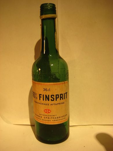 FINSPRIT 96 % fra DE DANSKE SPRITFABRIKKER.