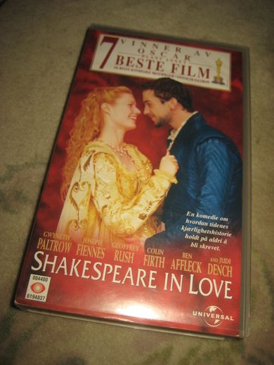 SHAKESPEARE IN LOVE. 1998, 2 TIMER, 11 ÅR.