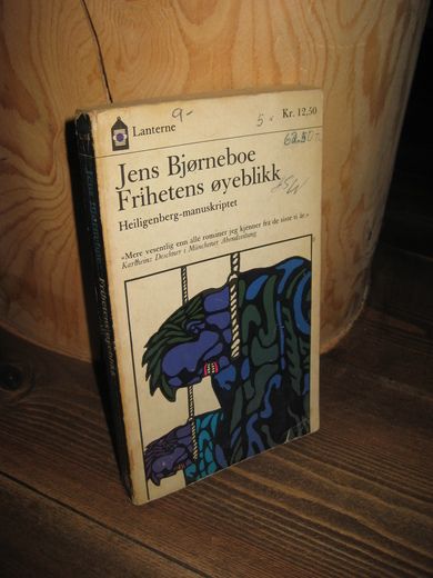 Bjørneboe, Jens: Frihetens øyeblikk. Heiligenberg manuskriptet. 1970.