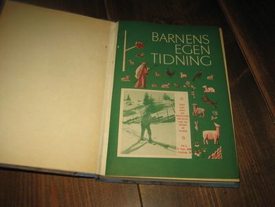 1960, BARNENS EGEN TIDNING. INNBUNDEN ÅRGANG. 