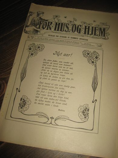 1908,nr 014, FOR HUS OG HJEM.