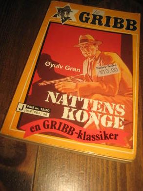 KNUT GRIBB: NATTENS KONGE. 1985