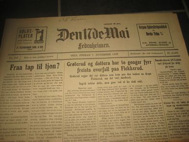 1928,nr 260, Den 17de Mai.