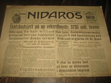 1952,nr 012, NIDAROS.