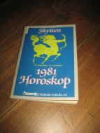 1981, HOROSKOP. Skytten 23. november - 21. desember. 