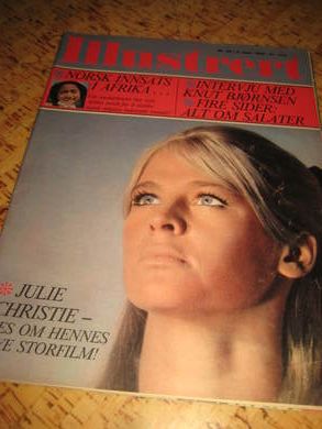 1968,nr 036, Illustrert. Julie Christie.