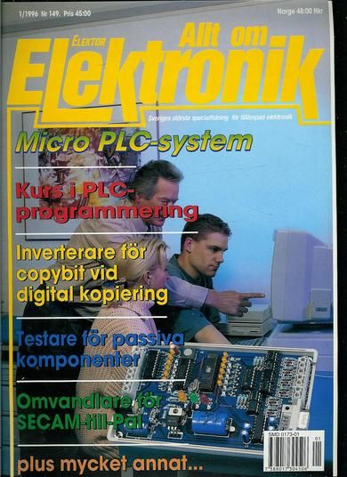 1996,nr 001,                     Alt om Elektronik.