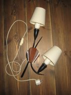 Vegglampe fra 60-70 tallet.