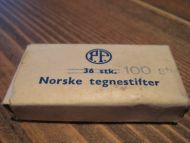 Eske med innhold, Norske tegnestifter, 40 tallet