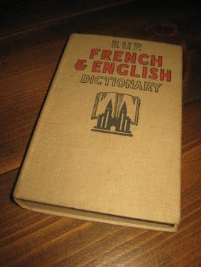 FRENCH ENGLISH DICTIONARY. 1948