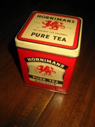 Pen teboks, HORNIMANS PURE TEA, 70 talet