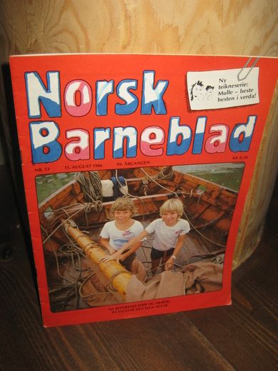 1986,nr 013, Norsk Barneblad.