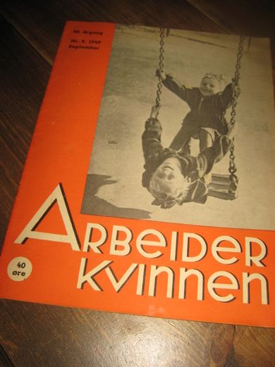 1949,nr 009, ARBEIDER KVINNEN.