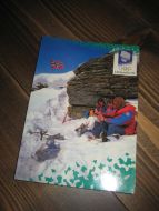 518, LOOC 1991, Kaffepause på fjellet. Rondane.