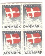 1945, DANSKE JULEMERKER, blokk