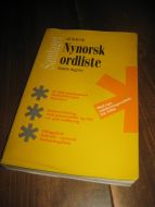 Hellevik, Alf: Nynorsk ordliste. Større utgave. 1996. 