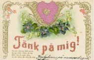 Tenk på mig! Et pent kort fra tidleg 1900 tallet