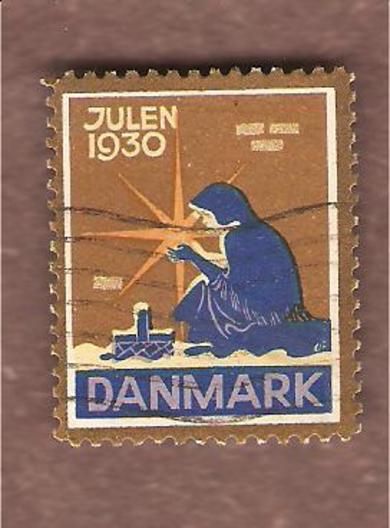 1930, julemerke fra Danmark, stempla