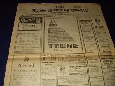 1928,nr 045, Oslo Nyheds og Avertissements Blad