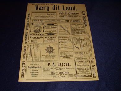 1898,nr 018, Værg dit Land