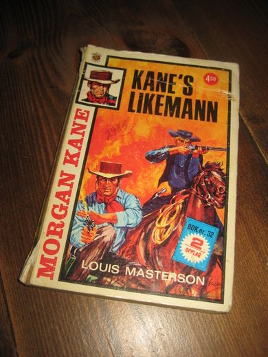 MASTERSON, LOUIS: KANES LIKEMANN. Bok nr 032, 1973.