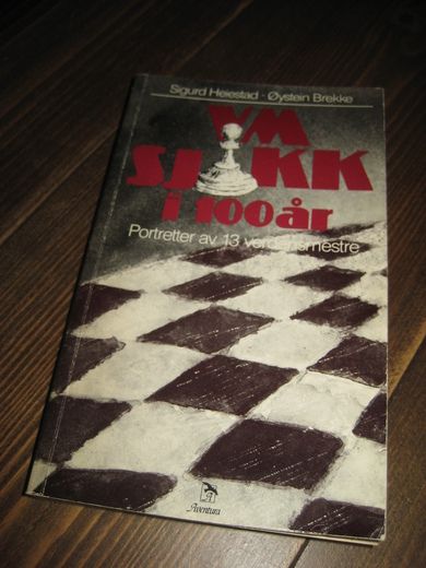 Brekke: VM SJAKK I 100 ÅR. 1986.