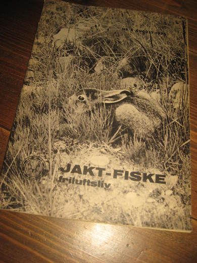 1970,nr 008, JAKT FISKE friluftsliv.