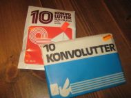 Lot 2 pakker konvolutter fra 80 tallet