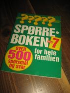 SPØRREBOKEN NR 7 fra Hjemmet, 1997.