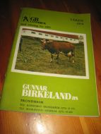 1979,vår, Produktkatalog fra Gunnar Birkeland, Trondheim.