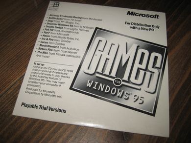 GAMES. WINDOWS 95.