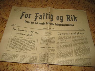 1953,nr 015, For Fattig og Rik.