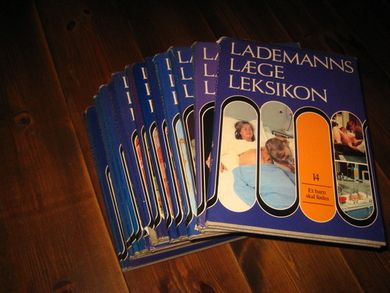 LADEMANNS LÆGE LEKSIKON. 1-14. 1983. 