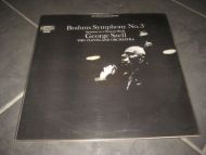 George Szell OG THE CLEVELAND ORCHESTRA: Brahms Symphony No. 3. S82001.