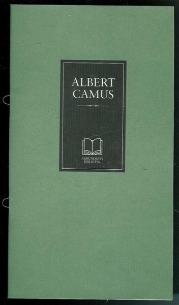 CAMUS, ALBERT.