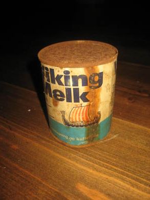 Boks uten innhold, Viking Melk, 50-50 tallet