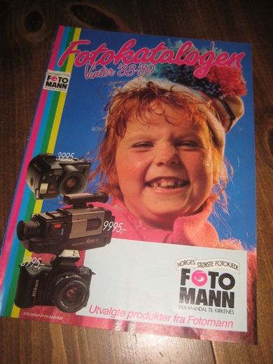 Fotokatalogen Vinter 1988-89. 