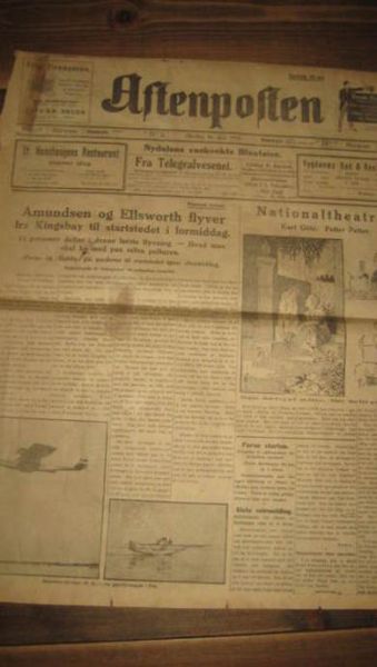 1925,nr 230, 6te mai, Aftenposten